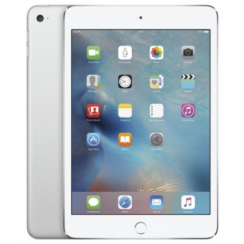 Apple iPad mini 4 128GB LTE Silver фото 1