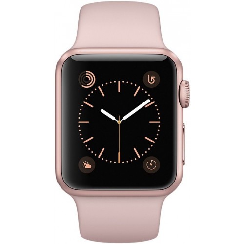 Apple Watch Series 1 42mm Rose Gold with Pink Sand Sport Band [MQ112] фото 2