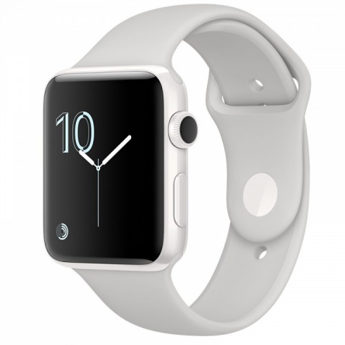 Apple Watch Series 2 38mm White Ceramic with Cloud Sport Band [MNPF2]