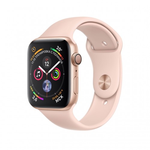Apple Watch Series 4 LTE 44 мм (алюминий золотистый/розовый песок)