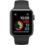 Apple Watch Series 1 38mm Space Gray with Black Sport Band [MP022] фото 2