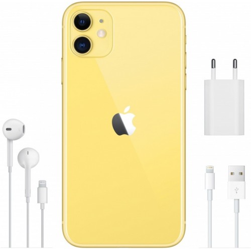 Apple iPhone 11 256GB Dual SIM (желтый) фото 4