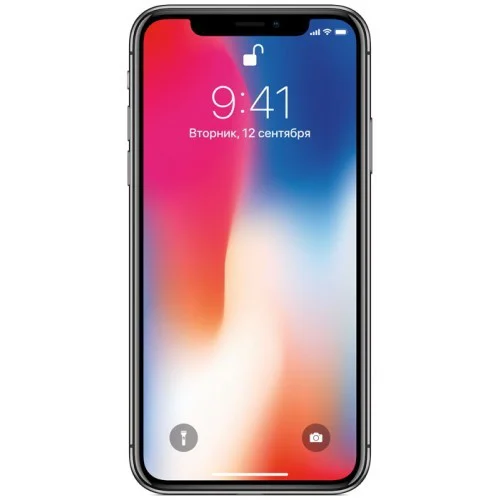 Apple iPhone X 256GB (серебристый)