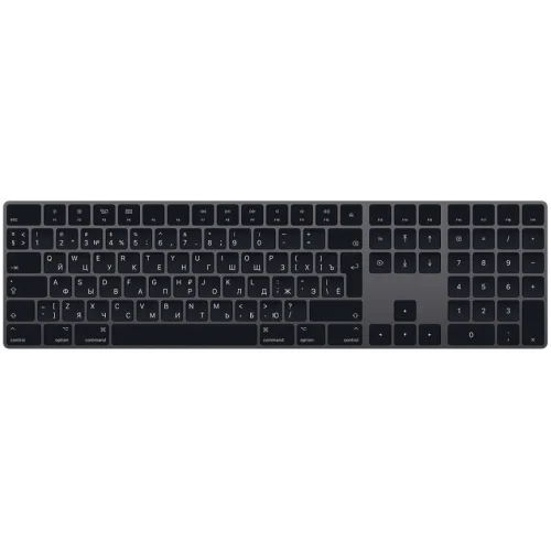Apple Magic Keyboard с цифровой панелью (серый космос)