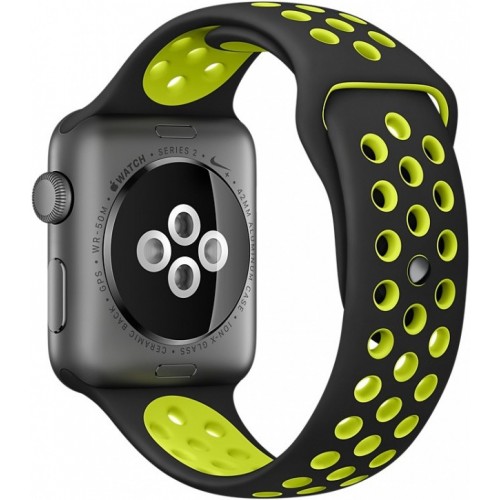 Apple Watch Nike+ 42mm Space Gray with Black/Volt Nike Band [MP0A2] фото 4