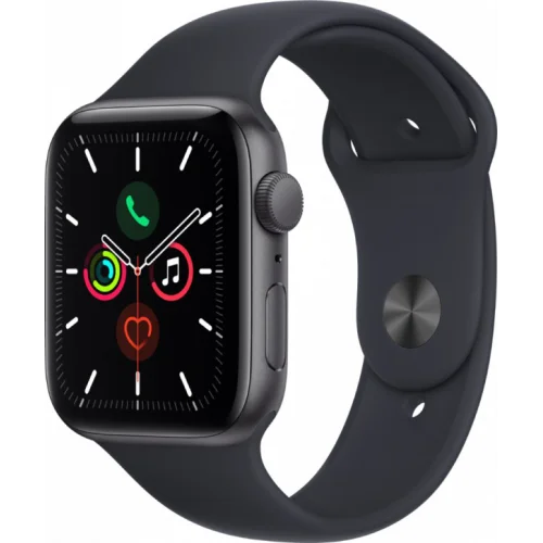 Apple Watch SE 44 мм (алюминий серый космос/темная ночь)