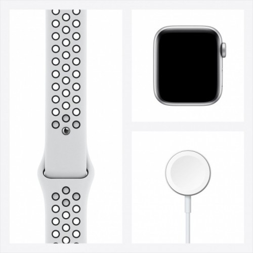 Apple Watch SE Nike 44 мм (алюминий серебристый/чистая платина) фото 4