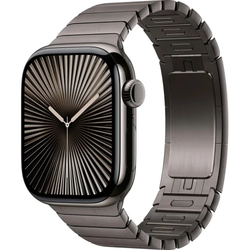 Apple Watch Series 10 42 мм (титановый корпус, сланец/сланец, стальной ремешок)