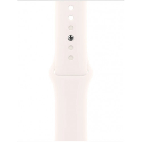 Apple Watch Series 11 42 мм (алюминиевый корпус, розовое золото/легкие румяна, спортивный силиконовый ремешок) фото 3