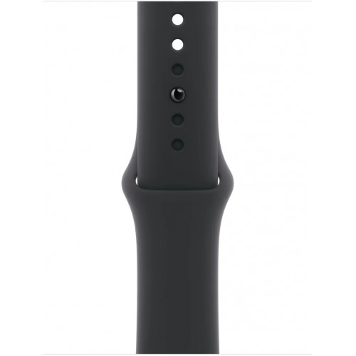 Apple Watch Series 11 46 мм (алюминиевый корпус, космический серый/черный, спортивный силиконовый ремешок) фото 3