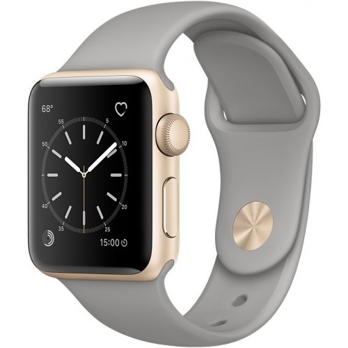 Apple Watch Series 2 38mm Gold with Concrete Sport Band [MNP22]
