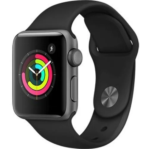 Apple Watch Series 3 38 мм (алюминий серый космос/серый) [MR352]