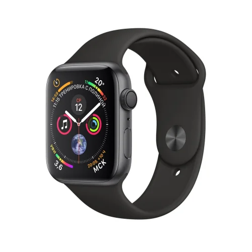 Apple Watch Series 4 40 мм (алюминий серый космос/черный)