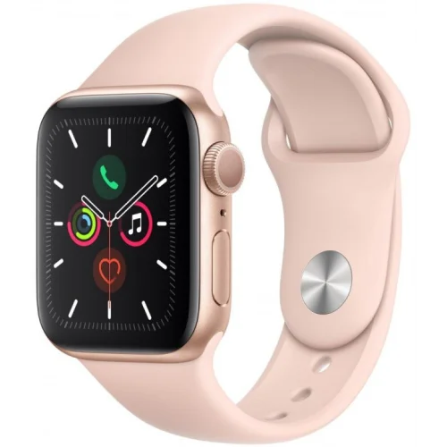 Apple Watch Series 5 40 мм (алюминий золотистый/розовый песок)