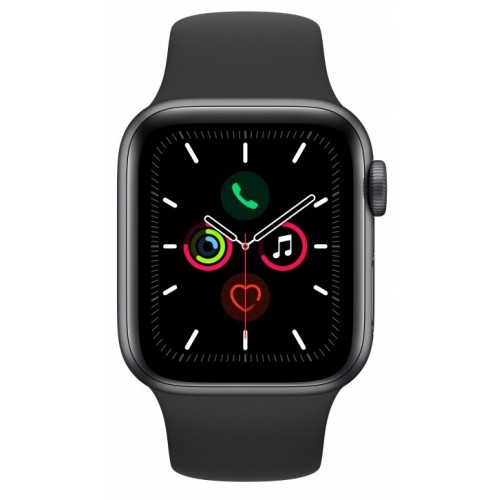 Apple Watch Series 5 44 мм (алюминий серый космос/черный спортивный) фото 2