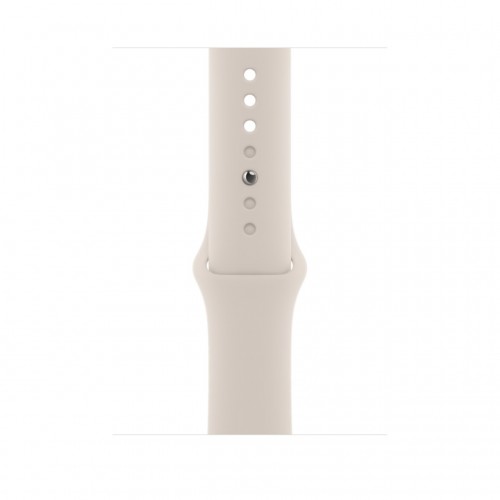 Apple Watch Series 8 45 мм (алюминиевый корпус, полуночный/звездный свет, спортивный силиконовый ремешок) фото 3