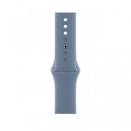 Apple Watch Series 8 LTE 45 мм (алюминиевый корпус, полуночный/сланцево-синий, спортивный силиконовый ремешок) фото 3