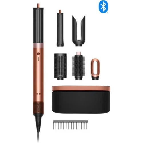 Фен-стайлер Dyson Airwrap Co-anda2x HS09 Straight+Wavy (евровилка, янтарный шелк)