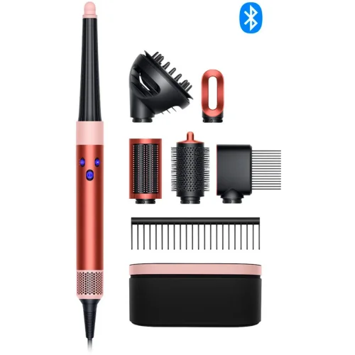 Фен-стайлер Dyson Airwrap Complete Long HS08 i.d. Diffuser (евровилка, клубнично-бронзовый/розовый румянец)