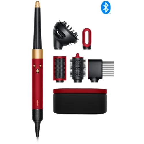 Фен-стайлер Dyson Airwrap Complete Long HS08 i.d. Diffuser (евровилка, красный бархат/золотой)