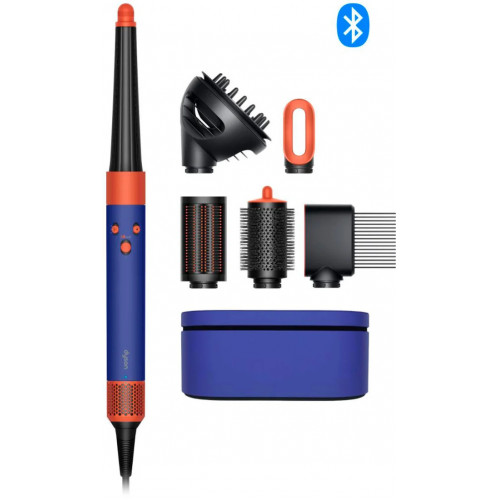 Фен-стайлер Dyson Airwrap Complete Long HS08 i.d. Diffuser (с переходником на евровилку, синие румяна/топаз)