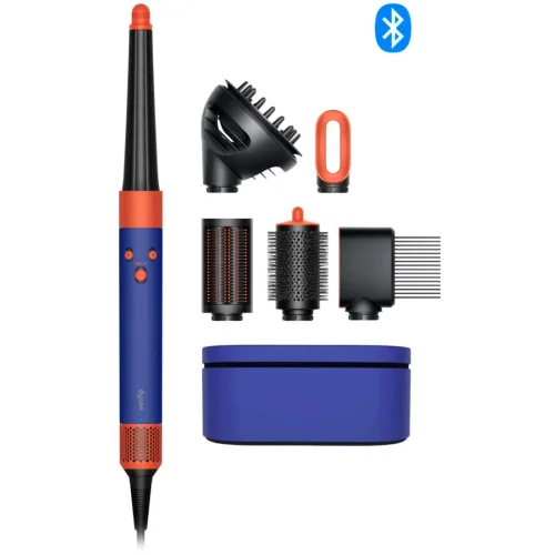 Фен-стайлер Dyson Airwrap Complete Long HS08 i.d. Diffuser (с переходником на евровилку, синие румяна/топаз)