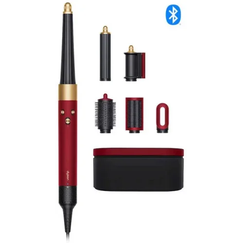 Фен-стайлер Dyson Airwrap Complete Long HS08 i.d. (евровилка, красный бархат/золотой)