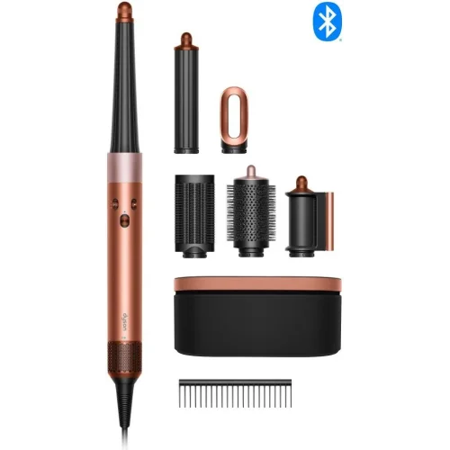 Фен-стайлер Dyson Airwrap Complete Long HS08 i.d. (с переходником на евровилку, янтарный шелк) -