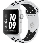 Apple Watch Nike+ 38 мм (серебристый алюминий/чистая платина, черный) [MQKX2] фото 1