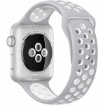 Apple Watch Nike+ 38mm Silver with Flat Silver/White Nike Band [MNNQ2] фото 4