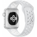 Apple Watch Nike+ 38mm Silver with White Nike Sport Band [MQ172] фото 3