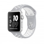 Apple Watch Nike+ 42mm Silver with Flat Silver/White Nike Band [MNNT2] фото 1