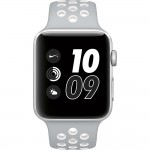 Apple Watch Nike+ 42mm Silver with Flat Silver/White Nike Band [MNNT2] фото 3