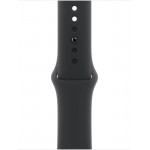 Apple Watch Series 11 42 мм (алюминиевый корпус, космический серый/черный, спортивный силиконовый ремешок) фото 3