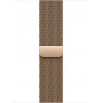 Apple Watch Series 11 LTE 42 мм (титановый корпус, сланец/золотистый, миланская петля) фото 3