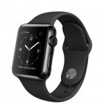 Apple Watch Series 2 38mm Space Black with Black Sport Band [MP492] фото 2