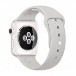 Apple Watch Series 2 38mm White Ceramic with Cloud Sport Band [MNPF2] фото 2