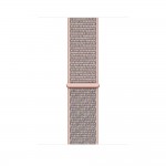 Apple Watch Series 4 40 мм (алюминий золотистый/нейлон розовый песок) фото 3