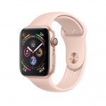 Apple Watch Series 4 44 мм (алюминий золотистый/розовый песок) фото 1