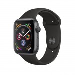 Apple Watch Series 4 LTE 44 мм (алюминий серый космос/черный) фото 1