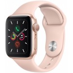 Apple Watch Series 5 44 мм (алюминий золотистый/розовый песок) фото 1
