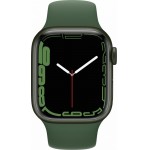 Apple Watch Series 7 45 мм (зеленый/зеленый клевер спортивный) фото 2