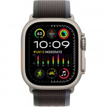 Apple Watch Ultra 2 LTE 49 мм (титановый корпус, титановый/черно-синий, нейлоновый ремешок размера M/L) фото 2