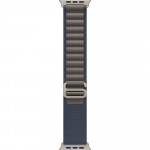 Apple Watch Ultra 2 LTE 49 мм (титановый корпус, титановый/синий, текстильный ремешок размера S) фото 3