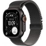 Apple Watch Ultra 3 LTE 49 мм (титановый корпус, черный/черный, миланская петля) фото 1