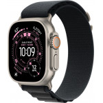 Apple Watch Ultra 3 LTE 49 мм (титановый корпус, природный/черный, текстильный ремешок) фото 1