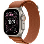 Apple Watch Ultra 3 LTE 49 мм (титановый корпус, природный/терракота, текстильный ремешок) фото 1