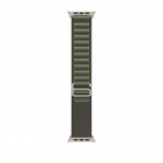 Apple Watch Ultra LTE 49 мм (титановый корпус, титановый/темно-зеленый, текстильный ремешок размера L) фото 3